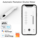 DIY Planation Shutter Motor - Tuya smart app controlled - Alexa